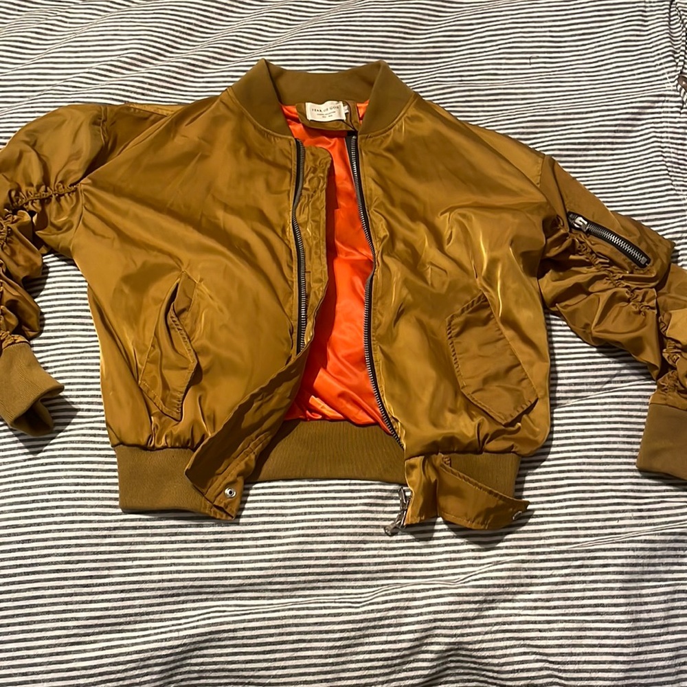 Justin Bieber Fear Of God 2015-16 Fourth Collection Bomber Jacket - COUNTERFEIT